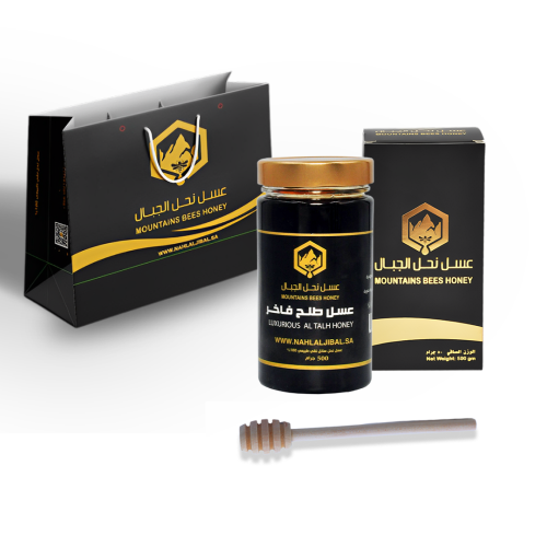 عسل طلح بلدي فاخر 500 جرام