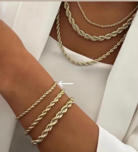 أطقم سنيك مطلية ذهب