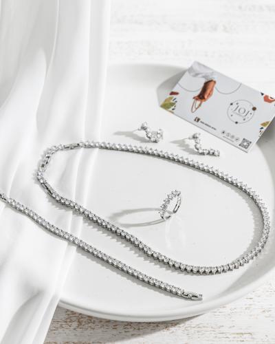 طقم التنس دقة الألماس ولمعته JR109