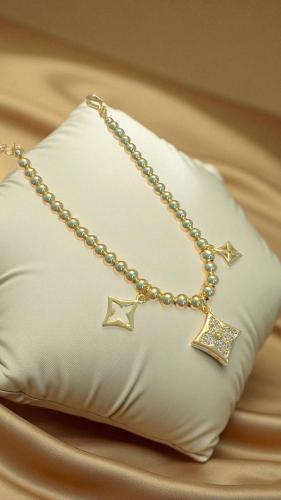 إسوارة سحر الدوريكا مطلية بالذهب .