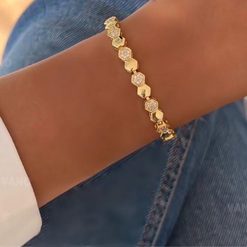 اساور مطلية ذهب بجودة عالية