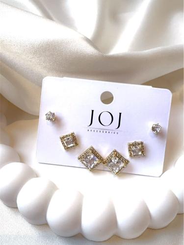 حلق البريسنج دقة الألماس مطلي