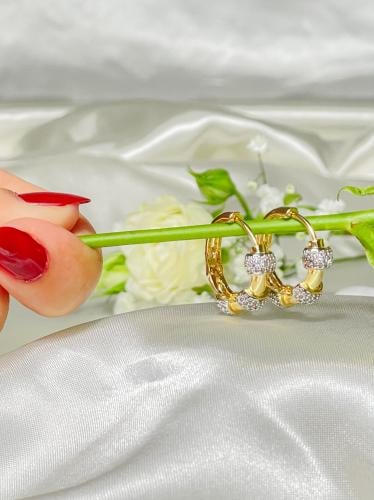 حلق محاكى للذهب