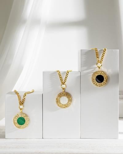 سلسال مطلي ذهب عيار 18