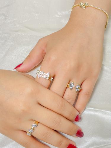 خواتم مطلية تصاميم انيقة وجذابة