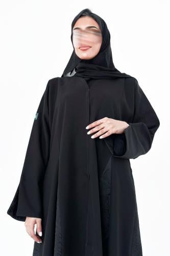 عباية كريب كلوش مع جكار