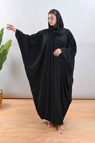 عباية كريب مشلح سادة