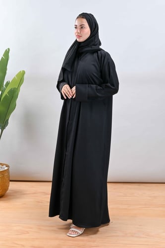 عباية صالونا سادة كم صغير