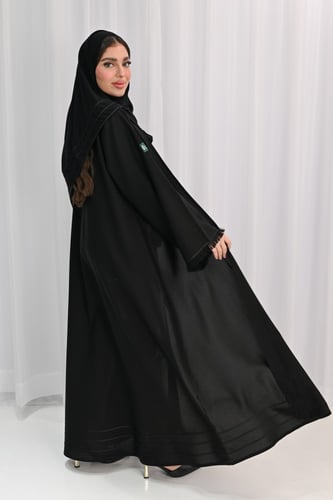 عباية كريب بقيطان اسود
