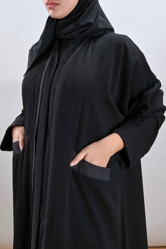 عباية الندى بجيوب من الامام