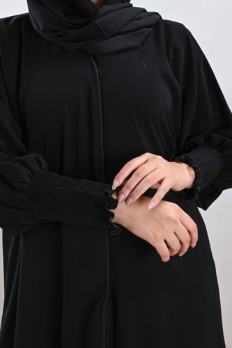 عباية ملكي بكم مطاط