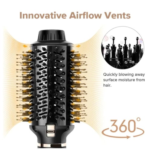 استشوار ماك mac فرشاة اسطوانية مجفّف وتصفيف وفير