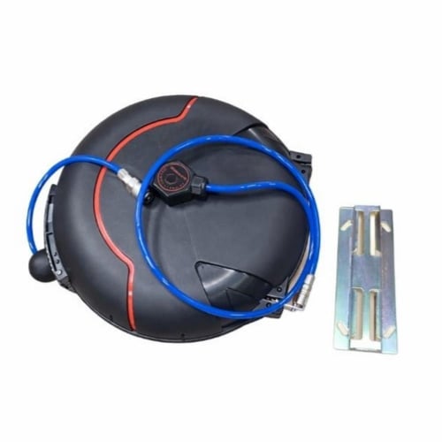 بكرة هواء مع خرطوم قوي بطول 15 متراً