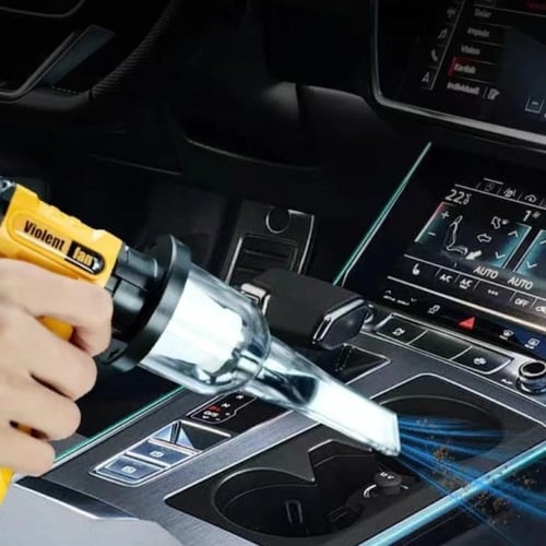 منفاخ هواء صغير تيربو شفط ونفخ بتحكم بالسرعة