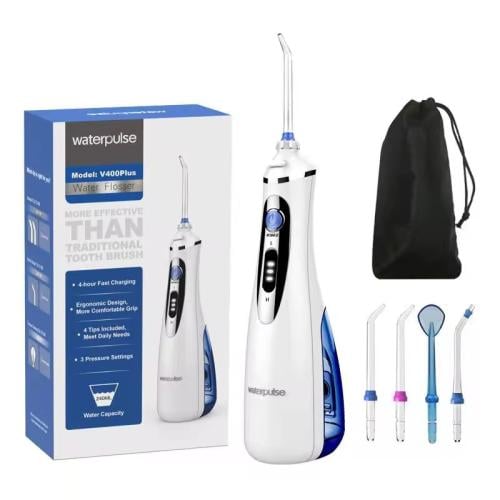 جهاز خيط الأسنان المائي Waterpulse V400 Plus لتنظي...