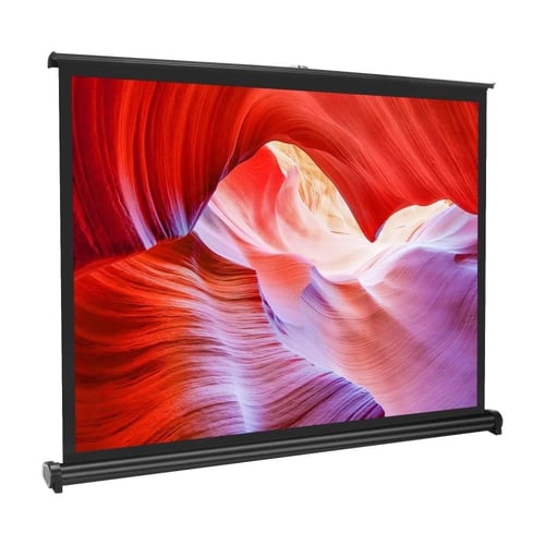 ستارة بروجكتر شاشة عرض هيدروليكية قابلة للطي 100X...