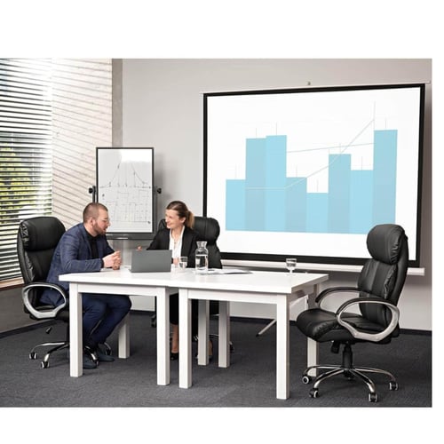 ستارة بروجكتر شاشة عرض 85 بوصة مع استاند ثلاثي مقا...