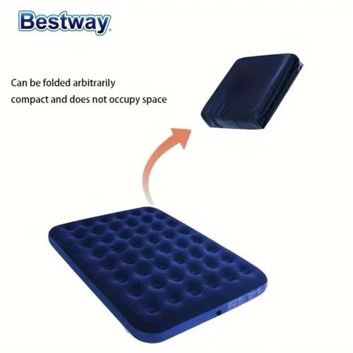 سرير نوم نفخ هوائي مخمل مقاس كبير