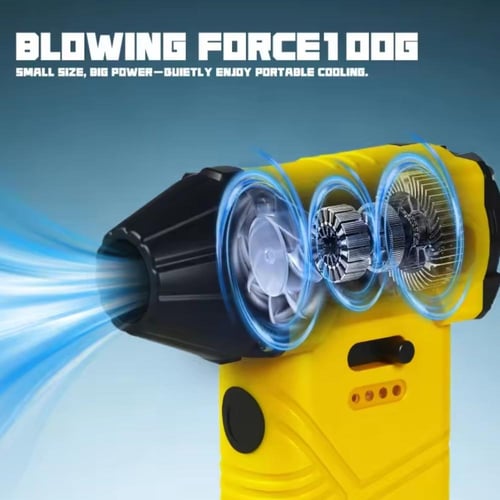 منفاخ هواء صغير تيربو شفط ونفخ بتحكم بالسرعة