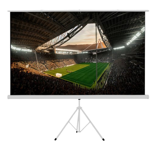 ستارة بروجكتر شاشة عرض 100 بوصة مع استاند ثلاثي مق...