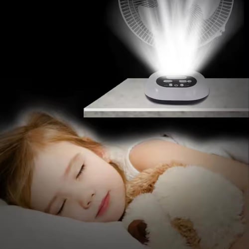 مروحة طاقة شمسية ولمبات قابلة لإعادة الشحن