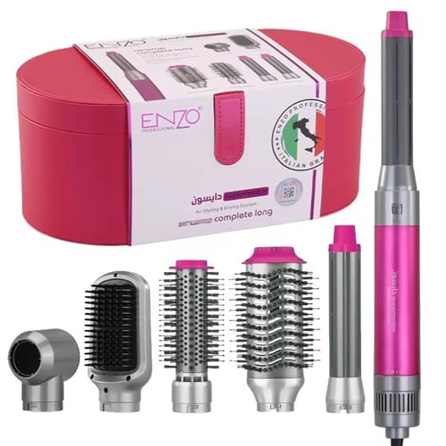 استشوار مصفف شعر دايسون من اينزو بكج متكامل 6 في 1