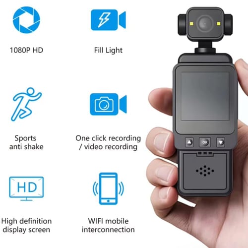 كاميرا أكشن بعدسة دوارة - لتسجيل يومياتك و مغامرات...