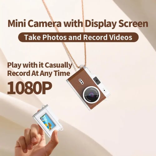 كاميرا نانو رقمية صغيرة جدا بشاشة - ميني كاميرا 10...