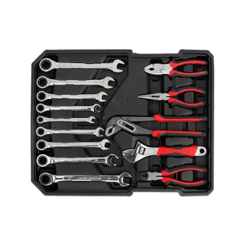 شنطة ادوات 187 قطعة من عدد متنوعة - مفاتيح اوتومات...