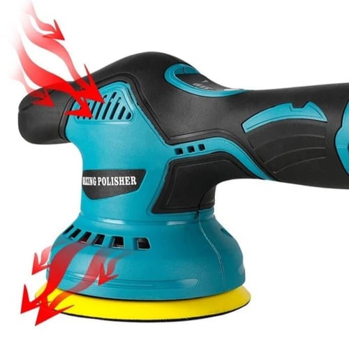 آلة تلميع السيارات لاسلكي على بطارية