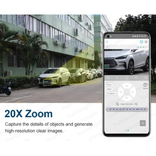 كاميرا مراقبة بالطاقة الشمسية وشريحة نت S20 زوم 20...