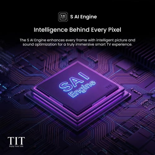 تي اي تي شاشة سمارت 100 بوصة - QLED - 4K UHD - بنظ...