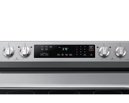 فرن كهرباء سامسونج سيراميك اسود استيل NE63C6317SS/...