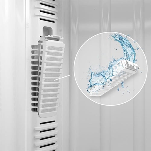 هيتاشي غسالة حوضين تحميل علوي - 8 كغ - أزرق وأبيض...