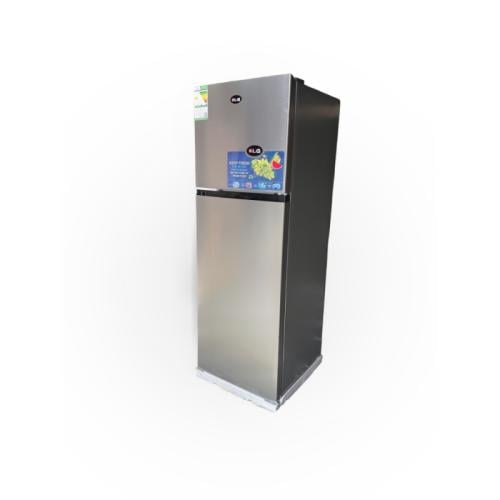 ثلاجة بابين ثلج كي ال جي 9.1 قدم استيل KLG-DR300