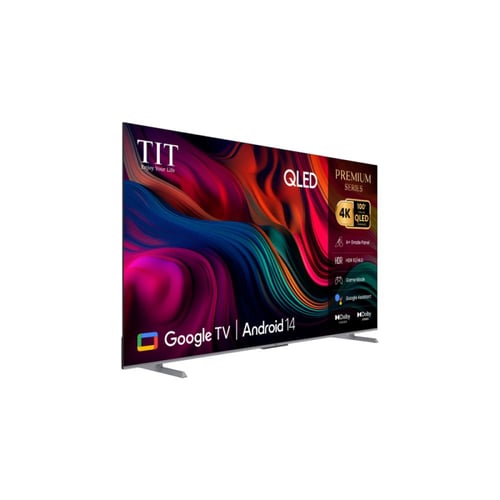 تي اي تي شاشة سمارت 100 بوصة - QLED - 4K UHD - بنظ...