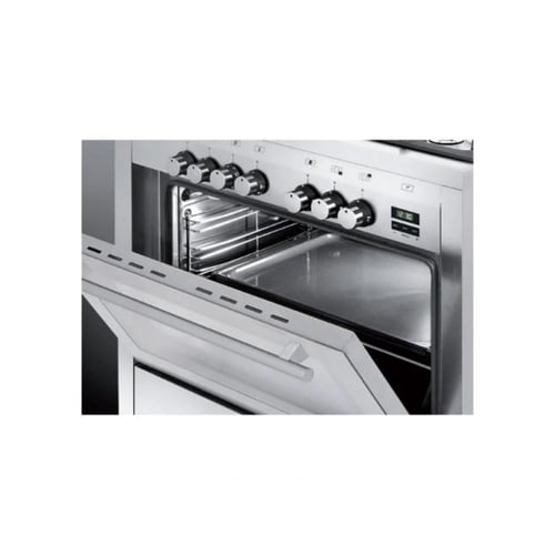 جليم غاز فرن غاز 5 شعلات 60x100 سم مع مقلاة هوائـي...