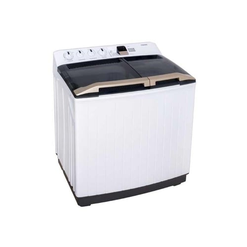 توشيبا غسالة حوضين 14 كغ 980 دورة في الدقيقة أبيض...