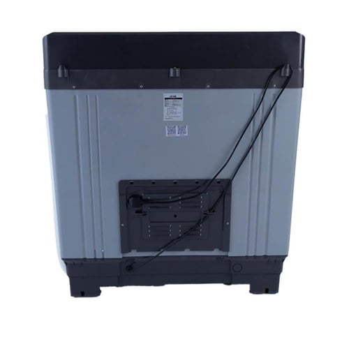 ارو غسالة حوضين 14 كيلو - تحميل علوي - رمادي - RO-...