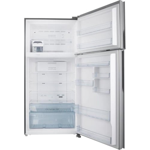 هيتاشي ثلاجة بابين 19.4 قدم مكعب - 550 ليتر - فضي...