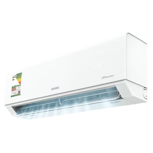 بيسك مكيف سبليت 12000 وحدة حار وبارد أبيض BSACQ-FI...