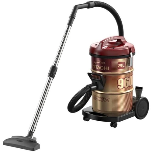 هيتاشي مكنسة برميل - 21 ليتر - 2200 واط - أحمر داك...