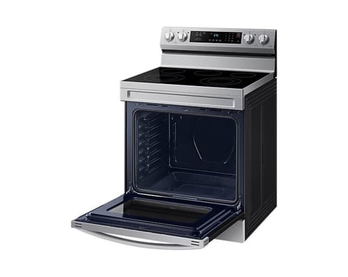 فرن كهرباء سامسونج سيراميك اسود استيل NE63C6317SS/...