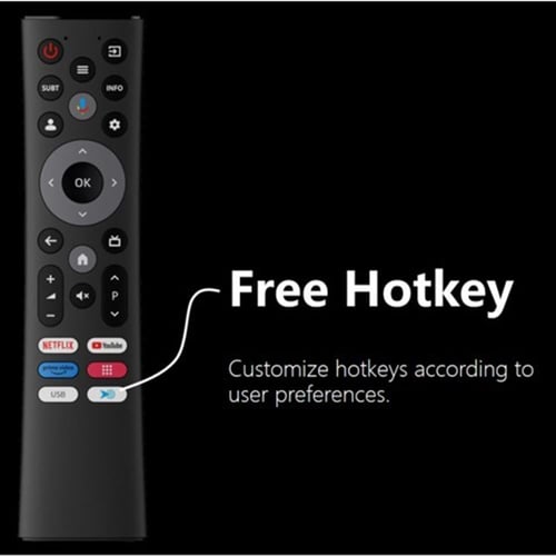 ارو شاشة سمارت 85 بوصة - 4K QLED - بنظام Google TV...