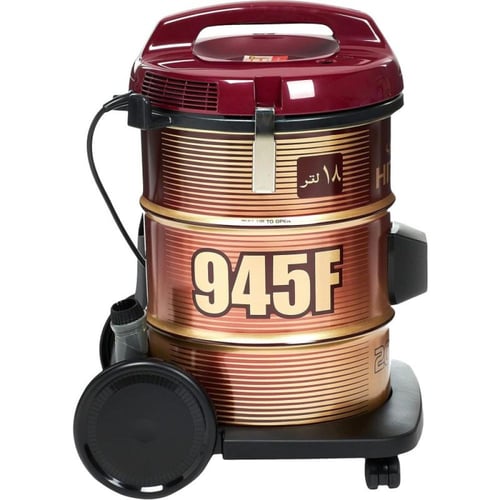 هيتاشي مكنسة برميل - 18 ليتر - 2000 واط - أحمر داك...