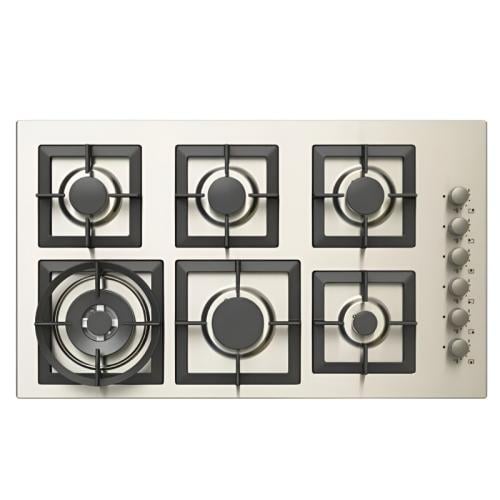 كتشن لاين سطح غاز بلت ان 90 سم - 6 عين - ايطالي -...