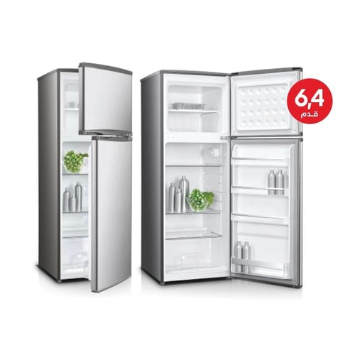 جنرال جولدي ثلاجة بابين سعة 6.4 قدم - أرفف زجاجية...