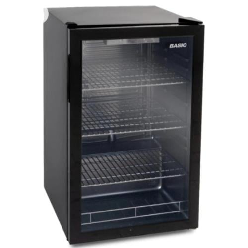 بيسك ثلاجة باب واحد 2.2 قدم مكعب 62.26 ليتر أسود B...