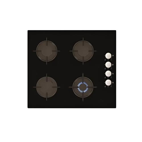 سيمفر سطح غاز زجاجي 60 سم - 4 شعلات بمفاتيح جانبية...