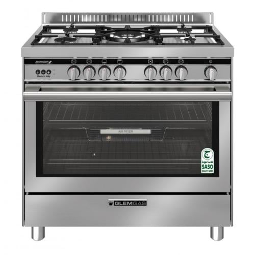 جليم غاز فرن غاز 5 عيون - 60x90 سم - أمان كامل مع...